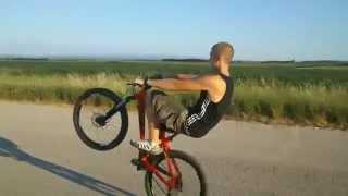 Wheelie on a CTM Raptor