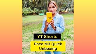 Poco M3 Quick Unboxing!