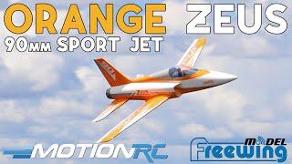 New Orange Freewing 90mm Zeus EDF Sport Jet | Motion RC