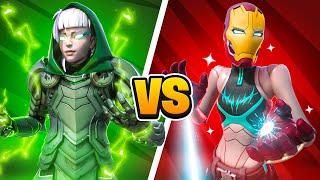 IRONMAN vs DOOM w FORTNITE