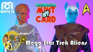 Mego Star Trek Andorian & Talosian review (Mint Off Card)