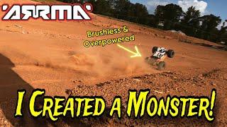 I Turned the New Arrma Vorteks into an Overpowered Brushless Monster! (Ft. @flyborgfpv4757 )