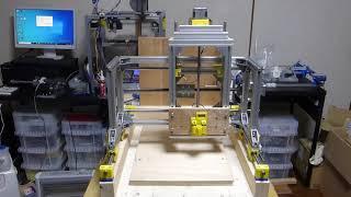 Home Build CNC Router TEST