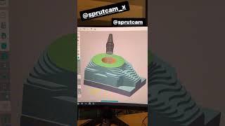 SprutCAM X from simulation to a ready part