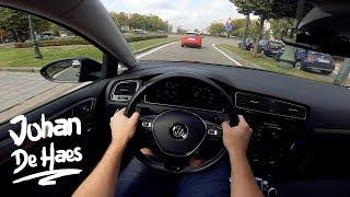 VW e-Golf 2018 POV test drive 136 hp