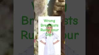 Teen Advice How Wrong Breakfast Ruins your Health Bad Vs. Good Foods for Teenagers