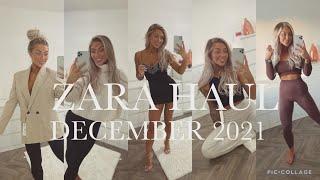 ZARA TRY-ON HAUL | DECEMBER 2021 |