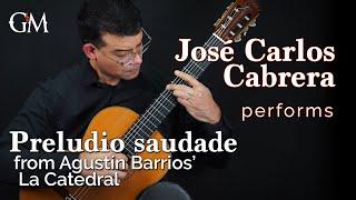 José Carlos Cabrera plays La Catedral | Guitar by Masters