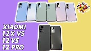 Xiaomi 12 Pro vs Xiaomi 12 vs Xiaomi 12X Exclusive!