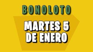 Resultados Bonoloto del Martes 5 de Enero de 2021