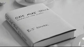 Book Trailer: "One More Thing" by B.J. Novak