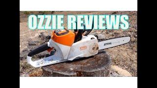 Stihl "MSA 220 C" Electric Chainsaw (Watch this before you buy!)