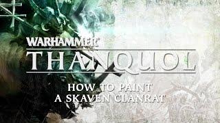 How to paint a Skaven Clanrat