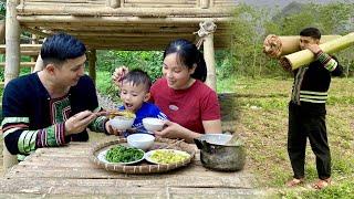 dream of a happy family full of laughter with baby Bon and Pao - 17 year old single mother