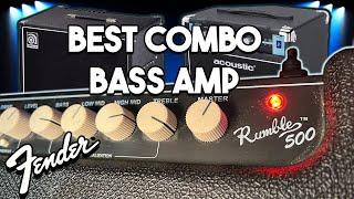 Fender Rumble 500 Best Bass Amp? (Demo & Review)