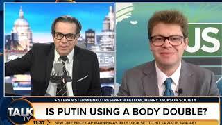 Dr Stepan Stepanenko on whether Vladimir Putin is using a body double with Kevin O'Sullivan