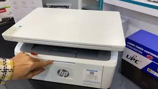 طابعة استنساخ سكنر ليزرية اسود وابيض متعددة المهام HP LaserJet MFP M141w   ‎‏ (7MD74A)