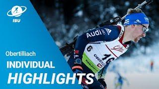 IBU CUP 21/22 Obertilliach Men Individual Highlights