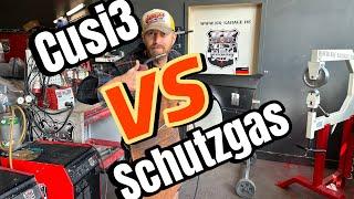 Cusi3 löten VS Schutzgas