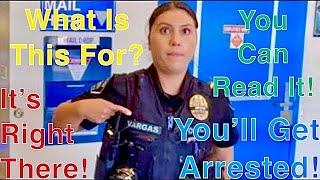 Female Tyrant Gets Called On Us By PowerTripping Fools For Refusing To Stop Filming In Public