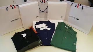 LACOSTE Polo Shirts - Unboxing