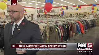 Salvation Army opens new family store