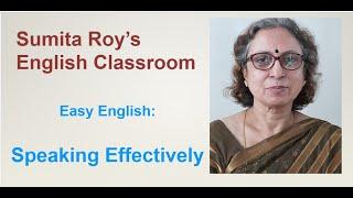 Easy English Speaking Effectively