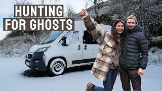 Winter Van Life in Scotland | Edinburgh & Our Indoor Shower Setup P1