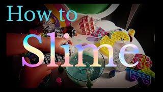 LJS How to make slime // LJS Best Slime tutorial