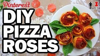 DIY PIZZA ROSES - Man Vs Valentines Day #108