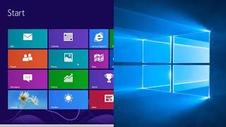 Windows 8 vs Windows 10 RTM!