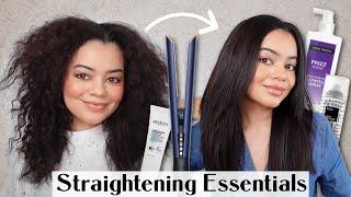 Summer Straightening Essentials  Dyson AirStrait & Products You NEED!