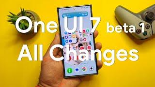 Samsung One UI 7 Beta 1 - All Official Changes Review (Everything New)