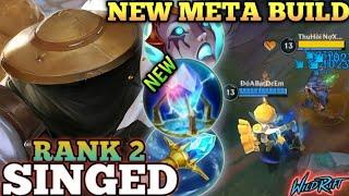 SINGED NEW META BUILD! ANNOYING FULL AP BURN DAMAGE - TOP 2 GLOBAL SINGED BY ĐốABatDcEm - WILD RIFT