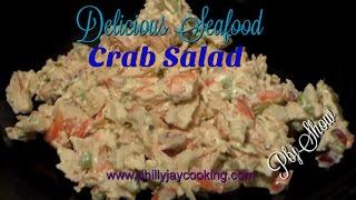 Easy Delicious Crab Seafood Salad Recipe: How To Make Imitation Crab Salad