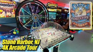 RiGi's Family Amusement Center (Stone Harbor NJ), 4K arcade walkthrough & tour, August 2024