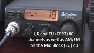 Cobra 19 DX IV EU - European AM/FM CB Radio