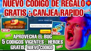 NUEVO CODIGO DE REGALO GRATIS: CANJEA RAPIDO 5 CODIGOS VIGENTES DE NOVIEMBRE 2024- LORDS MOBILE