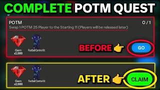 How To Complete POTM Quest in FC Mobile | Earn Millions POTM Investment | Believers Hub