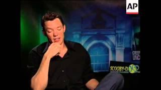 Matthew Lillard attempts to include hidden words in his interview