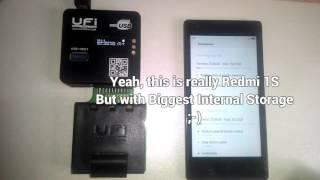 How To Replace Emmc Xiaomi Redmi 1S to 32GB using UFiBOX