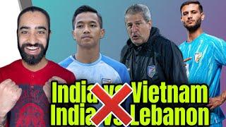 CancelledIndia vs Vietnam,Indian Football Team!Manolo Marquez!