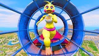 ЧТО БУДЕТ ЕСЛИ УБЕЖИТ АНИМАТРОНИК FNAF ФНАФ Майнкрафт в Реальной жизни Видео Для детей Мультик