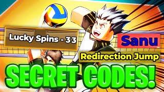 Haikyuu Legends Secret Codes Lucky Spins!