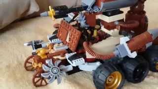 Lego Steampunk Custom Tank Review (обзор)