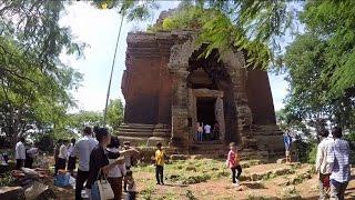 Phnom Da Temple, Takeo, Cambodia - Asean Travel to Takeo Province Video 2016