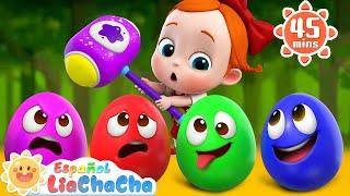 [NUEVO]Canción de los Huevos Sorpresa| LiaChaCha en Español - Canciones Infantiles