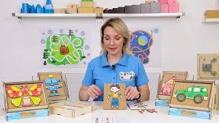 Методические рекомендации к игрушке "Веселые гвоздики" WoodlandToys