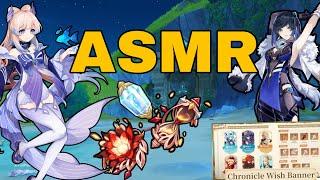 [ASMR] Genshin Impact- Farm with me! Rambling and Artifacts