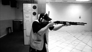 Semi-Automatic Armed Shotgun, 8 cartridges in 3,62 seconds